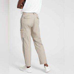 Athleta Summit Cargo Pant tan color size 8 light tan color